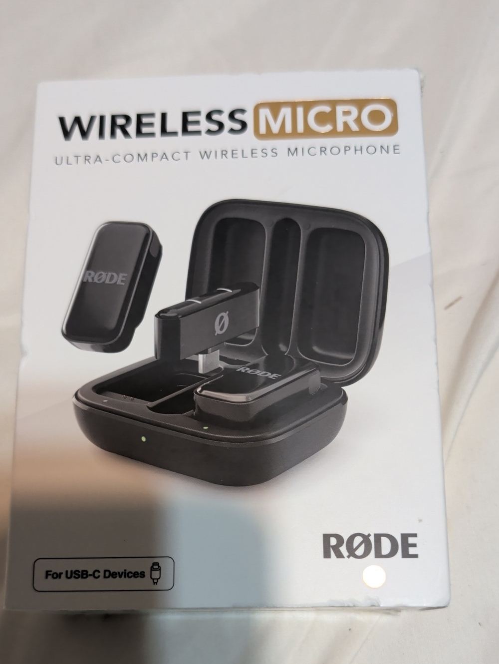 RØDE Wireless Micro Ultra-Compact Wireless Microphone - Black